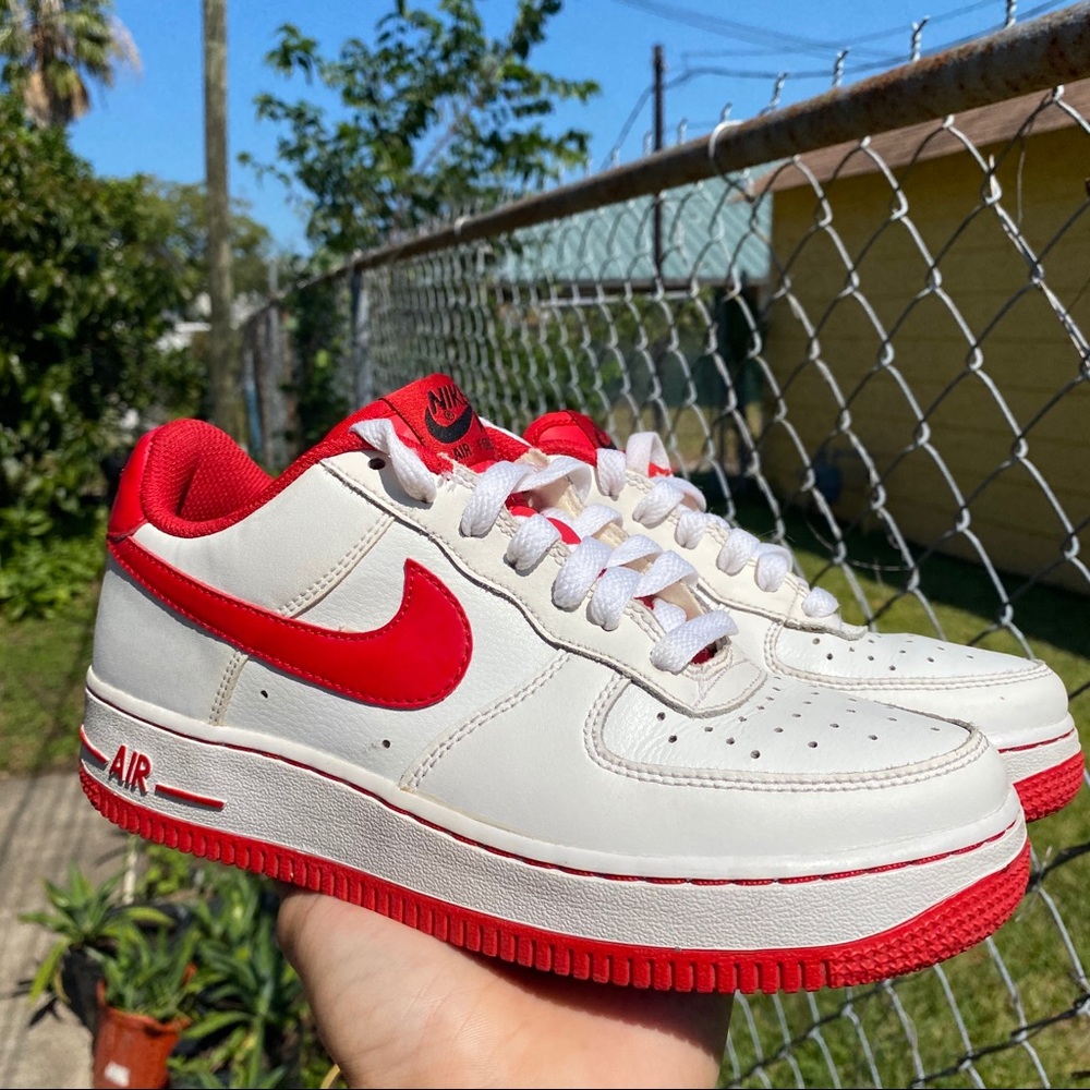 Nike Air Force 1 Low Red/White Rare